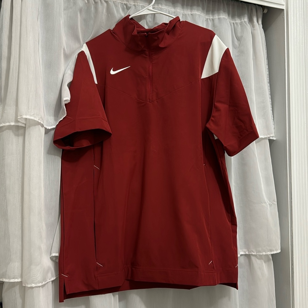 Men's Nike Coaches Half-Zip Short Sleeve Jacket